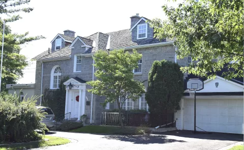 The Bayne House, a historic stone house in Nepean.